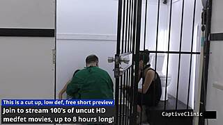 Behind scenes, ANGEL SANTANA and ARIA NICOLE in NURSES POV with close ups.