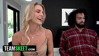 Lesbian group sex with oral and anal action
