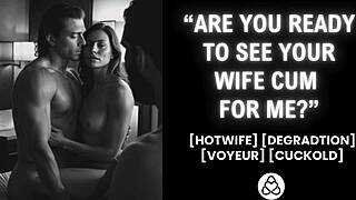 Desperate wife pounded in front of husband cuckold style 😳