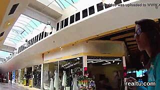 stunning czech babe seduced at hypermarket and banged pov! 🔥😍