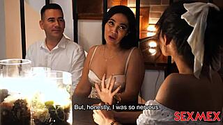 Carolina Guerrero, the loving step-daughter, stars in steamy Sexmex quickie.