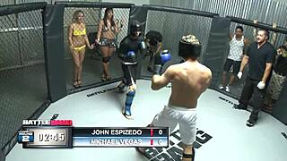 Blonde Milf Dominates Ring with Hardcore Fucking