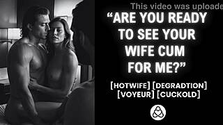Desperate wife pounded in front of husband cuckold style 😳