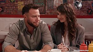 Boomer feels the thrill of a public handjob from a GenZ babe