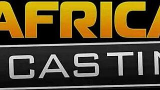 innocent skinny black model falls into sex trap at fake casting 😱