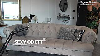 behind the scenes busty pawg milf odette has sexdate