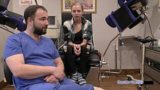 dr tampa, can ya believe ava siren's 1st gyno exam got this wild? backstage heat with ava!