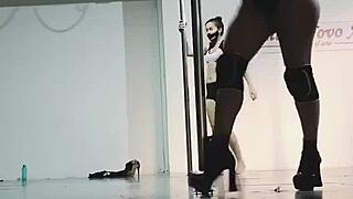Argentinian Doctor Shows Off Her Curves Dancing on a Pole in Hospital.