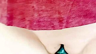 Ever Seen a Mature Cougar Slide Her Wet Shaved Pussy Like This?