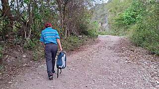 Day laborer, tired, accepted any job, met stunning peasant