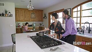 our open step family shares everything, riding and moaning with no shame at all