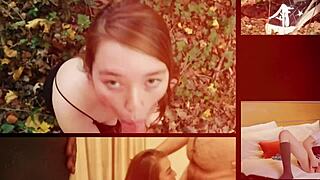 Naughty British student seduces step-dad to finish