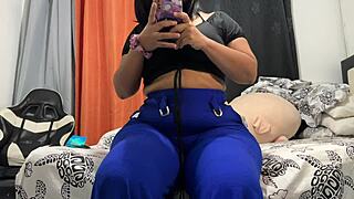 Steamy Homemade Video with Brunette Wife Bent Over for Wild Action!