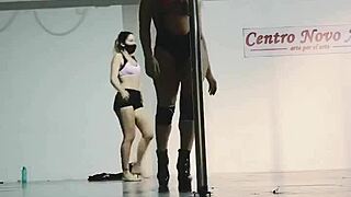 Argentinian Doctor Shows Off Her Curves Dancing on a Pole in Hospital.