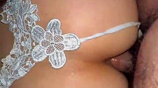 Does this asian slut love anal with a plug in her ass? She takes all the cum.