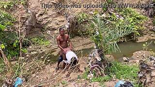 we fucked in the forest with huge tits and ass worshiping