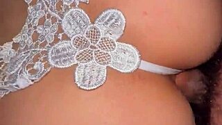 Does this asian slut love anal with a plug in her ass? She takes all the cum.