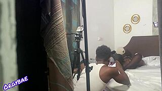 Making of a porn movie - behind the scenes action