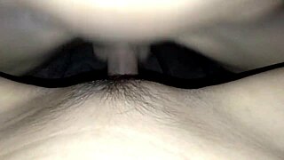 She moans, My tight wet pussy is so ready for this one-on-one fucking. Then she enjoys a creampie orgasm.