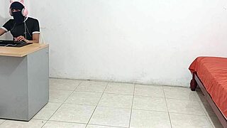 I masturbate my cock after my stepsister has sex with me