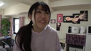 Pet-Obsessed Clerk Goes Wild Sucking Cock in Missionary and Facial Finish