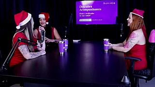 Man, her pink pussy begged for a giant rod in gangbang! - Isadora Closel on Sheer Red