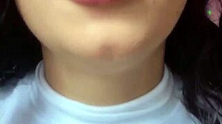 Brazilian brunette in lingerie asks for your attention