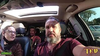 That mess on the way to recording with Victoria Dias and Rob Carvalho