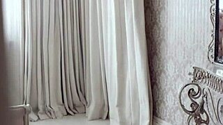 Joey Fisher shows off her big natural tits in this casual scene.