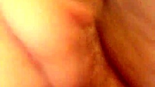 I'm rubbin' my hairy pussy again and cummin' so hard.