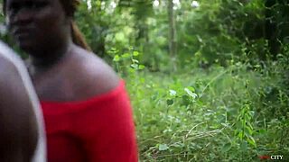 Let me join the hardcore outdoor fuck with her bent over ass