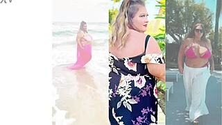 Teaser BBW MILF Pleasures Herself For St. Patty's