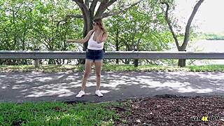 Monster tits Jenni Noble cashes in for a fuck in the infamous van.