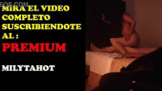 grabo a mi esposa teniendo sexo con mi compadre con camara escondida y se la coje sin condon