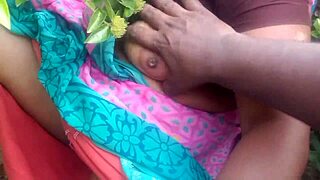 indian beauty showing off her stunning boobs.