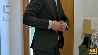 Rim4k leaves the party for intense rimjob action.