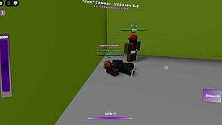 continuation of fun cumbat roblox with girls