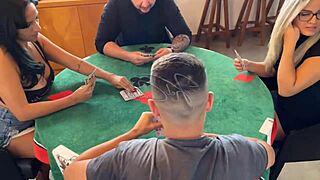 I’m So Torn Watching This Sexy Latina in a Wild Cuckold Group Session