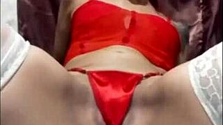 cute isabel stern feels intense pleasure from two cocks in her tight ass