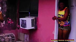 Slim Saida Bob Boldly Takes Two Monster Cocks In The Local Ghetto Outdoors!