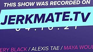 Avery Black Alexis Tae Maya Woulfe Twerking Before Making Each Other Cum