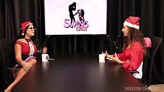 I can't believe this christmas swing compilation with jujube delicia and tifany rocha is so hot, my heart's racing from all the bisexual bdsm group action.