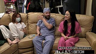 blaire celeste sucks dick and gets her pussy blasted with cum