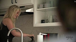 eating naughty blonde with two big cocks 😈