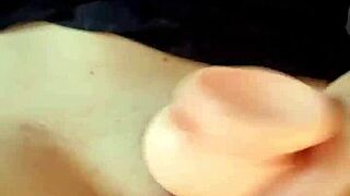 miranielt’s first vid touching herself while neighbor showers nearby