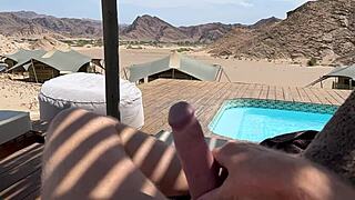 Cumpilation with the hottest guys and girls in dessert