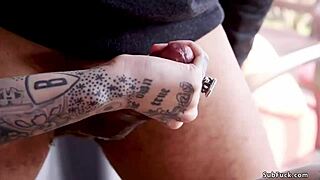 black boyfriend fucks alternative girlfriend and ebony stepsister in threesome