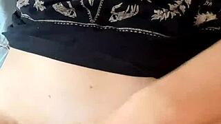 miranielt’s first vid touching herself while neighbor showers nearby