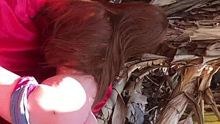 Outdoor amateur toy play in public setting.