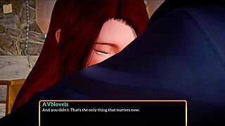 my new family scene 377 with redhead and small tits in a game